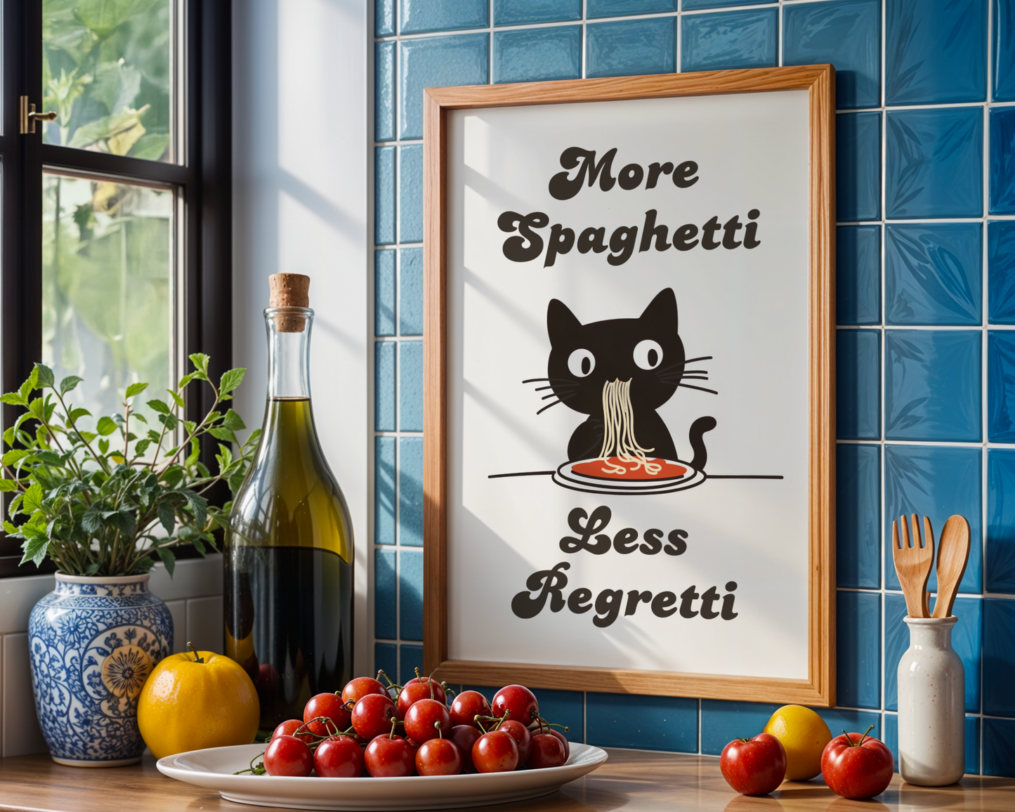 More Spaghetti, less regretti.