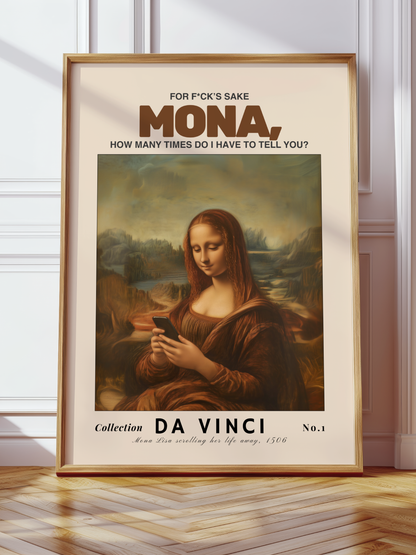 [da Vinci - Mona Lisa] For f*cks sake Mona